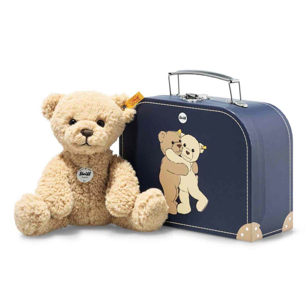 Steiff Ben Teddy Bear In Suitcase 114021